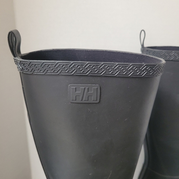 Helly Hansen Madeleine Black Tall Rain Boots - Picture 4 of 7